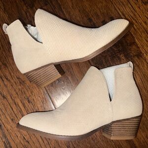 Nude Ankle Booties